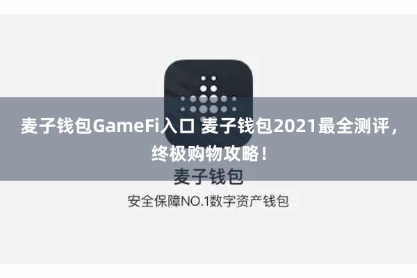 麦子钱包GameFi入口 麦子钱包2021最全测评，终极购物攻略！