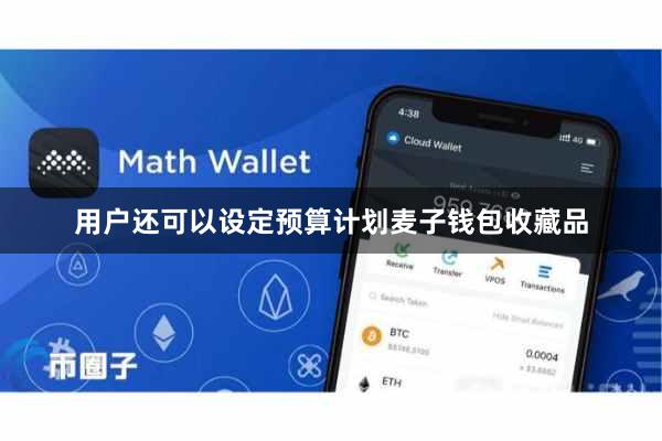用户还可以设定预算计划麦子钱包收藏品