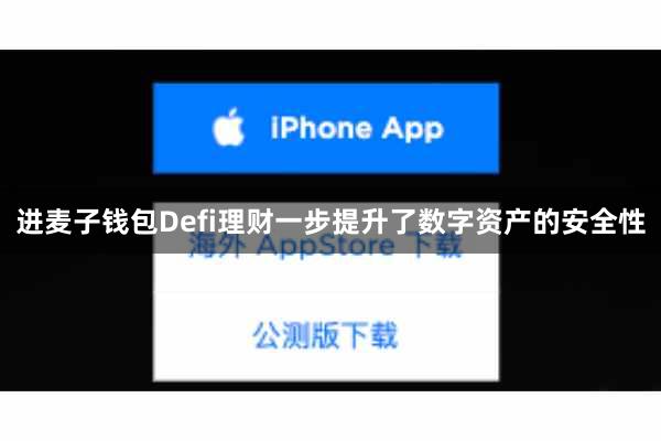 进麦子钱包Defi理财一步提升了数字资产的安全性