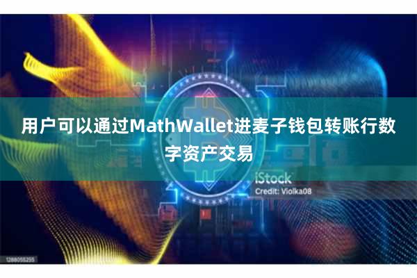 用户可以通过MathWallet进麦子钱包转账行数字资产交易